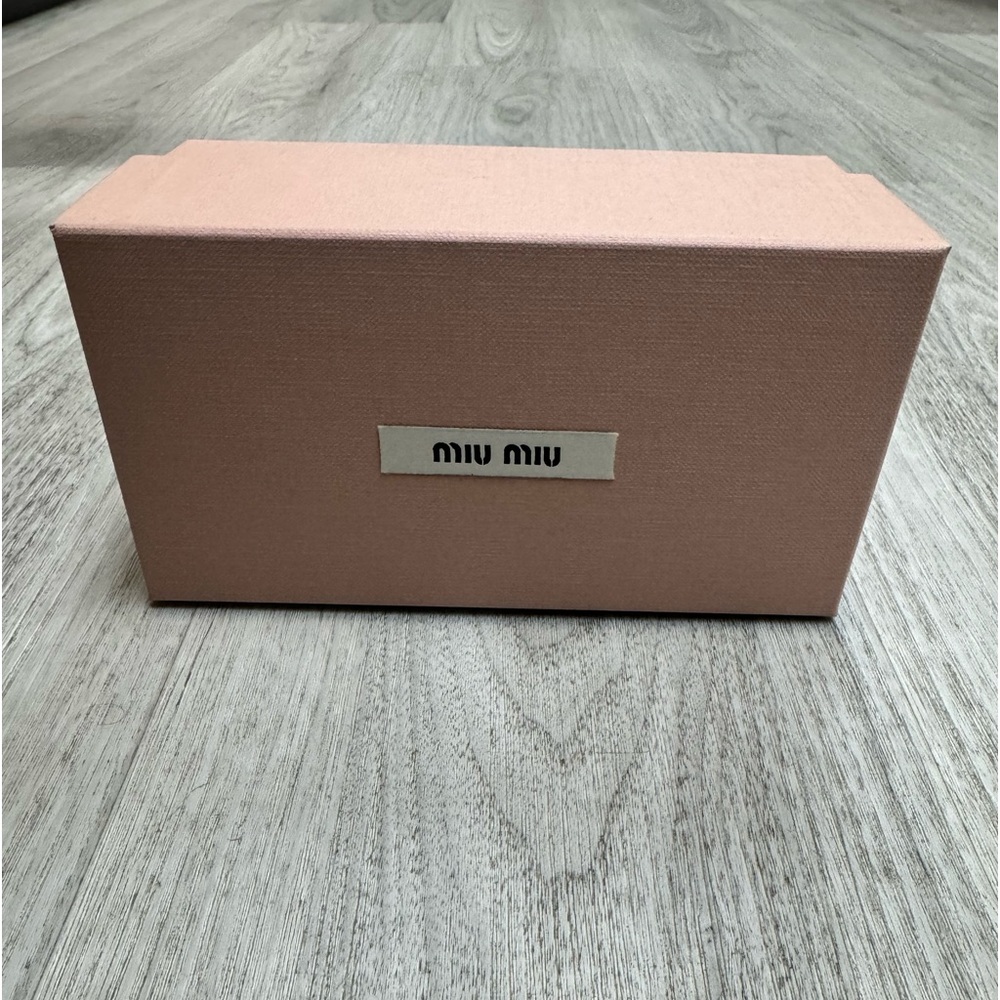 Miu Miu Pink Box, Velvet Case and Cloth